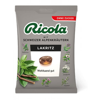 RICOLA o.Z.Beutel Lakritz Bonbons