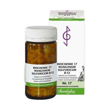 BIOCHEMIE 17 Manganum sulfuricum D 12 Tabletten