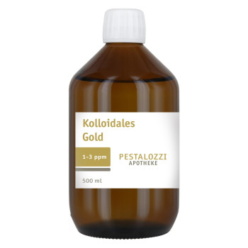 Kolloidales Gold (Goldwasser) ca. 1-3 ppm