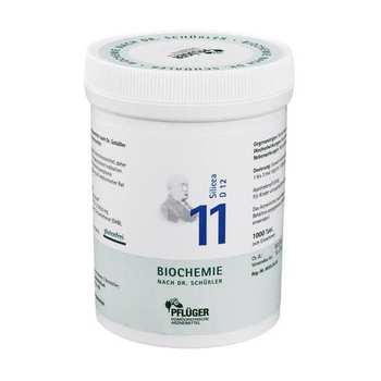 BIOCHEMIE Pflüger 11 Silicea D 12 Tabletten