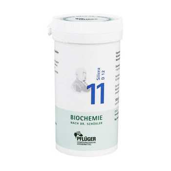 BIOCHEMIE Pflüger 11 Silicea D 12 Pulver