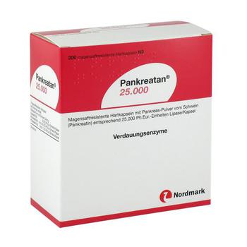 PANKREATAN 25.000 magensaftresistente Hartkapseln