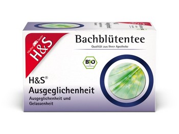 H&S Bachblüten Ausgeglichenheits-Tee Filterbeutel