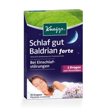 KNEIPP Schlaf gut Baldrian forte überz.Tabl.
