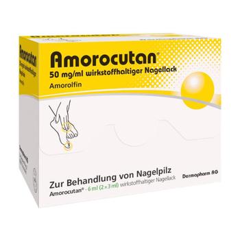 AMOROCUTAN 50 mg/ml wirkstoffhaltiger Nagellack