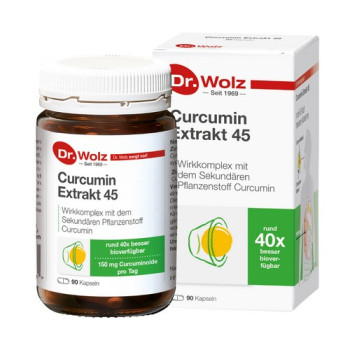 CURCUMIN EXTRAKT 45 Dr.Wolz Kapseln