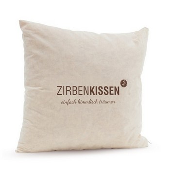 ZIRBENKISSEN 40x40 cm