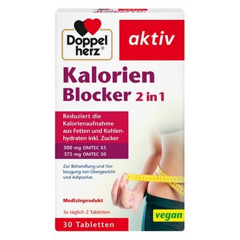 DOPPELHERZ Kalorien Blocker 2in1 Tabletten