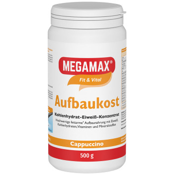 MEGAMAX Aufbaukost Cappuccino Pulver