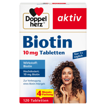 DOPPELHERZ Biotin 10 mg Tabletten