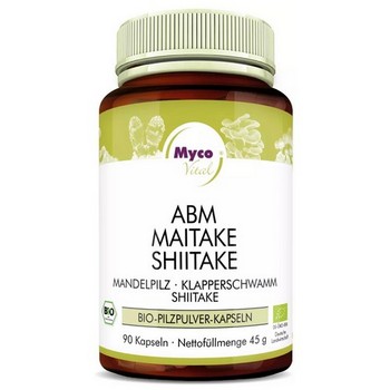 ABM MAITAKE Shiitake Bio Pilzpulver-Kapseln