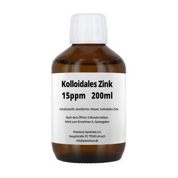 Kolloidales Zink 15ppm