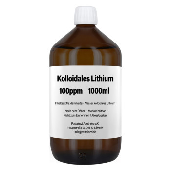 Kolloidales Lithium 100ppm