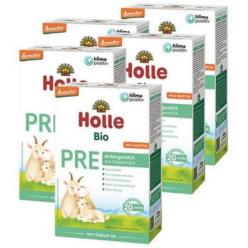 HOLLE Bio Anfangsmilch PRE aus Ziegenmilch Pulver